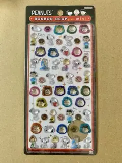 ボンボンドロップシール ミニ PEANUTS スヌーピー＆フレンズ