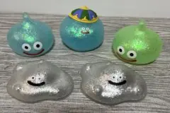 ドラゴンクエスト『ぷにゅっとキラキラスライム』4種5個セット！！