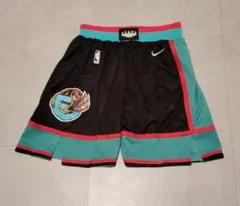 90s NBA グリズリーズ バギーパンツ バスパン ショーツ ハーフ 刺繍 90s NBA グリズリーズ バギーパンツ バスパン ショーツ ハーフ 刺繍