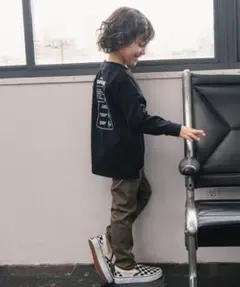 美品★グローバルワーク★ヘビロッTEE