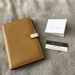 値下げ中 gucci グッチ 手帳カバー メモ帳カバー レザー手帳 箱付き