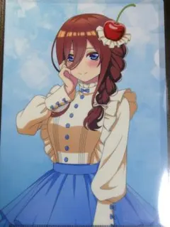 五等分の花嫁　中野三玖　クリアファイル