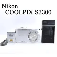 Nikon COOLPIX S3300 シルバー コンパクトデジタルカメラのサムネイル