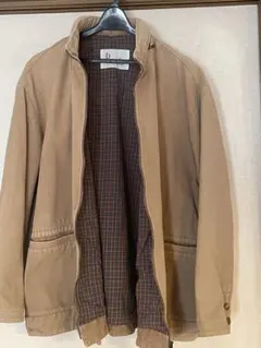 PAPAS パパス　コットンジャケット　 ジップアップ　ビンテージ　メンズM