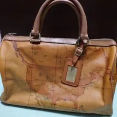 プリマクラッセ◆ボストンバッグ◆地図柄◆