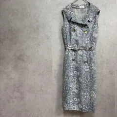 Original Design ISETAN ワンピース　ノースリ　M レトロ