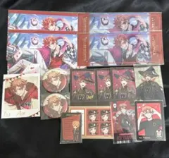ツイステ エース 寮服 クリアカード くつろぎ 缶バッジ など セット