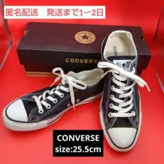 CONVERSE ALL STAR OX M9166 BLACK スニーカー