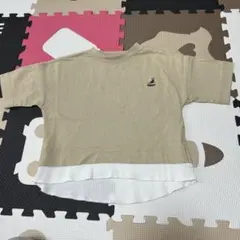 Right-on MPS ベージュ トップス 半袖Tシャツ　105