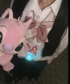 制服 リボン ピンク