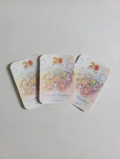 ダッフィー＆フレンズステッカー3枚