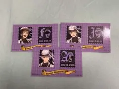ツイステ　切手風シール　アズール　フロイド　ジェイド　3点セット　オクタヴィネル