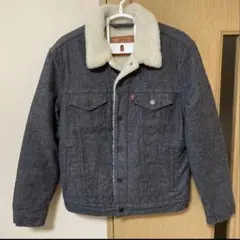 Levi's リーバイス裏ボアフリース デニムジャケット　Sサイズ
