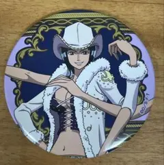 ONE PIECE 缶バッジ ロビン ミス・オールサンデー バロックワークス