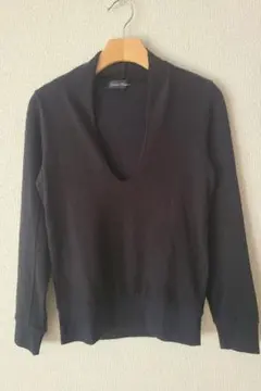 URBAN RESEARCH　アーバンリサーチ　セーター　薄手　黒　ブラック　V