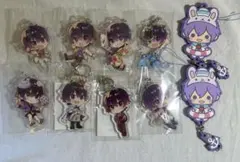 ななもり。　なーくん　ななもり　アクキー、ラバーキーホルダーセット