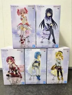 まどか☆マギカ フィギュア 5点 セット まどか ほむら さやか 杏子 マミ