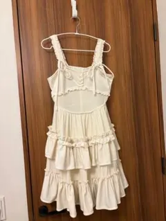 merry jenny コルセットベロア フレアミニワンピース メリジェニ