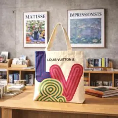 訳あり特価！ルイヴィトン ノベルティ トートバッグ 展覧会限定 美術館トートのサムネイル