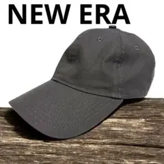 美品　NEW ERAニューエラ9TWENTY ローキャップ 無地　グレー