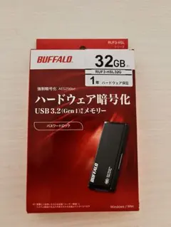 未開封】BUFFALO 暗号化USB 64GB RUF3-HS64GEV5 - メルカリ