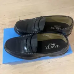 HARUTA ARVIN ブラック ローファー　24.5EEE