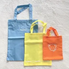 ☆新品・未使用☆familiar ファミリア ナイロン トートバッグ 3点セット