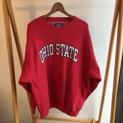STEVE & BARRY'S オハイオ州立大学 スウェット 赤 カレッジ 刺繍のサムネイル
