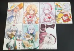 凶乱令嬢ニア・リストン 店舗特典イラストカード 7点セット 凶乱令嬢ニア・リストン 6〜8巻購入特典6枚セット - メルカリ