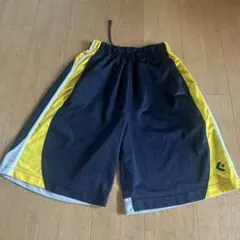 Converse バスケットボールパンツ 黒/黄色 M