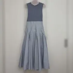 美品★リランドチュール★リボンドッキングワンピース