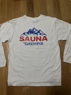 SAUNA GREMPIA I'M SAUNER 長袖Tシャツ