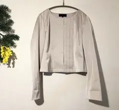 ⭐️アンタイトル　ノーカラージャケット ベージュ⭐️