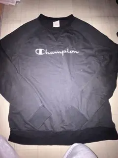 Champion ブラック スウェット Mサイズ