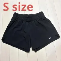 Reebok ランニングショーツ ブラック s ショートパンツ レズミルズ