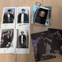 ØMI 登坂広臣 タワレココラボカフェ トレカ フォト風カード　キーホルダー