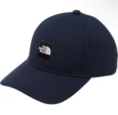 【新品】ノースフェイス　スクエアロゴキャップ　ネイビー　NN02334