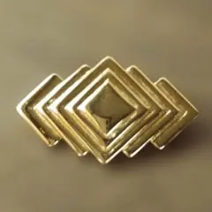 最終お値下げ モネ ヴィンテージ ブローチ ゴールドカラー Monet