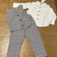 フォーマルセット ベスト・パンツ・シャツセット