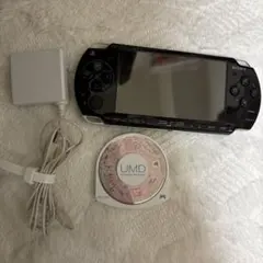 SONY PSP-2000 黒　ブラック　ジャンク品　充電器　カセット付き