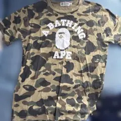 希少 a bathing ape エイプ 限定 カラー Tシャツ 迷彩 カモ - メルカリ