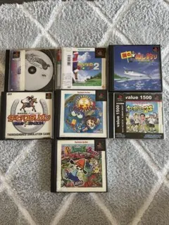 PS1 ゲームソフトセット 多彩なジャンル - メルカリ