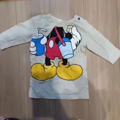 東京ディズニーリゾート　ミッキーマウス 長袖Tシャツ　80サイズ