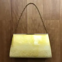 和装用　グラデーションイエロー クラッチバッグ