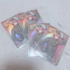 【にじさんじ】にじさんじ ウエハース 赤城ウェン 4枚セット 【即購入〇】