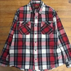 Bob timberlake ネルシャツ　Lサイズ　インド製　古着　チェック