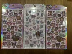 正規品　サンリオ　うるちゅるポップシール　ハローキティ　マイメロ　日焼け　クロミ