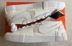 【新品】sacai × NIKE Blazer Low White Patent