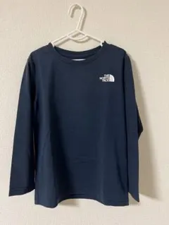 THE NORTH FACE ネイビー 長袖カットソー　バックプリント　130
