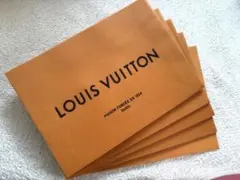 ルイヴィトン　ショッパー　6枚セット　オレンジ ショップ紙袋